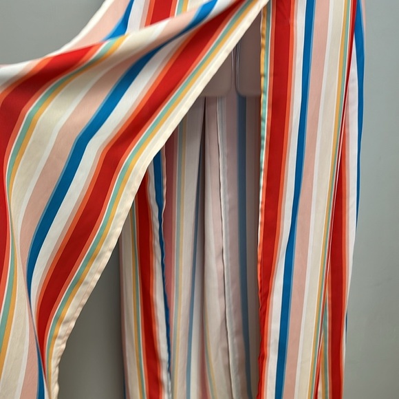 Showpo The Sound Of Sunset Rainbow Stripe 2 Piece Set Size 2 - Picture 6 of 10